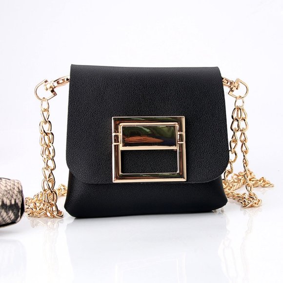 Stylish Mini Crossbody Bag with Belt Attachment - Picture 4 of 6